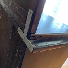 アンティーク食器棚差し上げますの画像