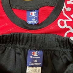 120 チャンピオン　スポーツウェア　上下セットの画像