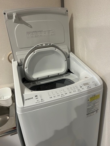 【ほぼ新品】洗濯機（乾燥機付き）
