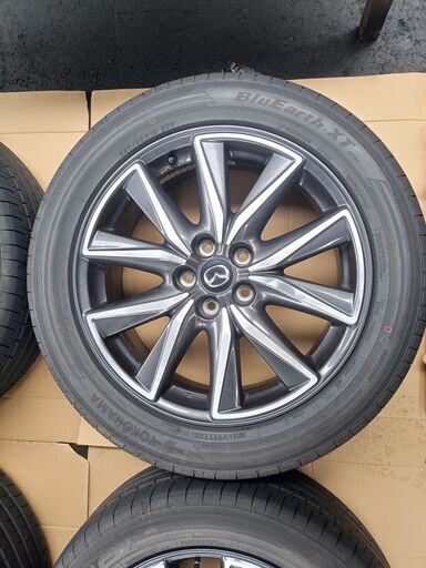 マツダ純正　19インチホイール　夏タイヤ付きバリ山　225/55R19×7J