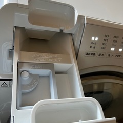  【美品】ドラム式洗濯乾燥機 9kg ヤマダ YWM-YV90N 温水洗浄 配送可の画像