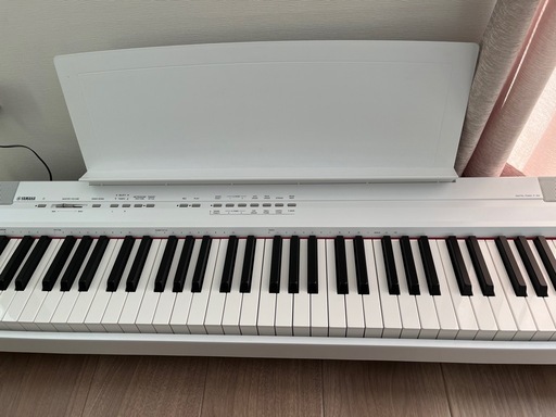 【交渉中】電子ピアノ  YAMAHA P-105WH