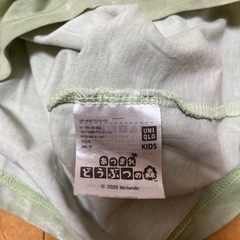 120 ユニクロ　あつ森Tシャツの画像