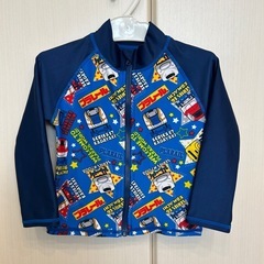 プラレール！水着、ラッシュガードセット！95センチ　の画像