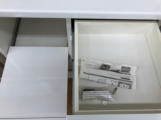 【ドリーム川西店御来店限定】☆ジモティー見たよ♪割引☆ 松田家具 2枚扉食器棚  クリーニング済み 【2125560000057407】