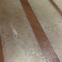 4枚セット 昭和 レトロ 昭和ガラス 型板ガラス モザイク柄の画像