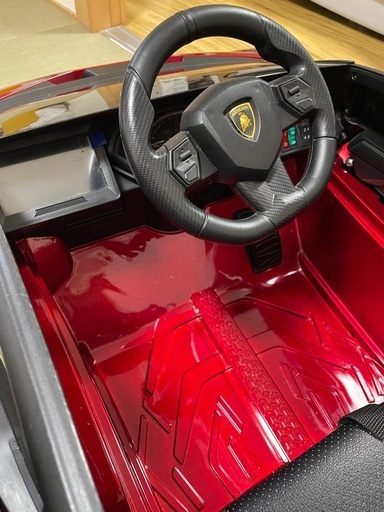 【値下げしました】ランボルギーニ 電動乗用カー SIAN 美品 室内使用 音楽再生 子供用