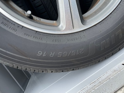 エクストレイル用 215/65R16 ミシュラン PRIMACY5 ROZEST アルミホイール 4本セット