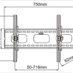 PLB-117M   テレビ壁掛け用金具の画像