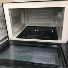 ジャングルジャングル貝塚店　ハイアール　電子レンジ　シルバー　2021年製　フラット　縦開き　ヘルツフリー　50／60Hz マイコン式単機能電子レンジ　自動メニュー　中古　貝塚市　二色浜の画像