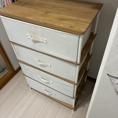 【お話し中】布製チェストの画像