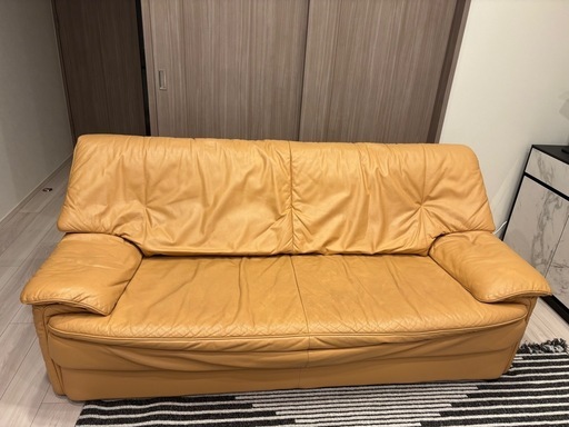 最終価格　本革ソファ