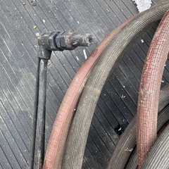 ガス切断機、アセチレンメーターとセットの画像