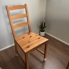 ★購入2年未満★机椅子4脚★IKEA  JOKKMOKKの画像
