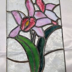 ステンドガラス  2枚セットの画像