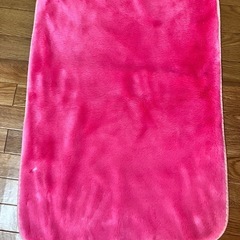 2枚合わせ ブランケット ひざ掛け 68cm x 47cmの画像