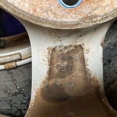 【栗山】ホンダ Modulo モデューロ ME-004 中古ホイール 4本 6J 15インチ PCD114.3 5穴 +50 ハブ64 タイヤ2020年製 205/65R15の画像