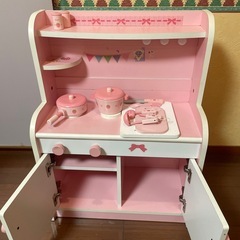 子供用キッチンセット木製マザーズキッチン
の画像