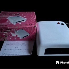 BONNAIL　UVライト UV ランプ UVライト ジェルネイル ネイルアート用　レジン 36W 100V 公式ネイリスト通信教育の画像