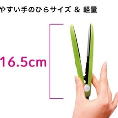 テスコム　ミニヘアーアイロン　THS10の画像