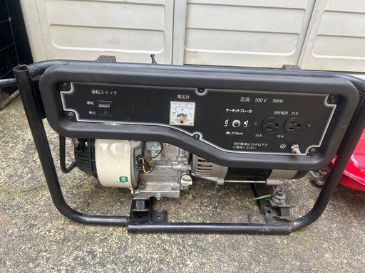 ホンダの発電機30日1日に引き取り出来る方限定