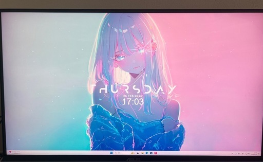 4K 144Hz 28インチモニター 美品