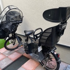 電動自転車3人乗りの画像