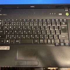 【ジャンク】NECノートパソコン  2013年製の画像