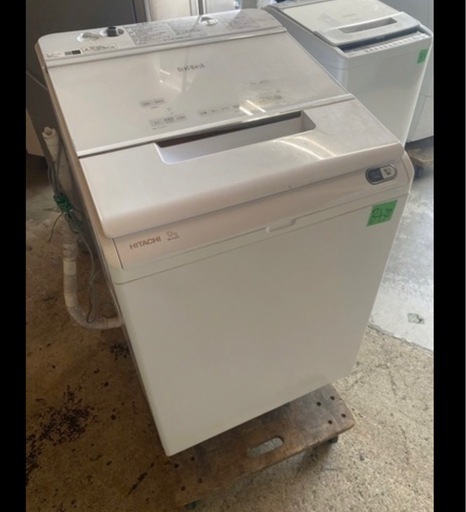 NO B430?福岡市内配送設置無料✨?日立 全自動洗濯機 12kg ホワイト ビートウォッシュ BW-X120E W AIお洗濯 自