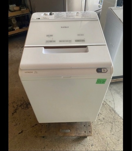NO B430?福岡市内配送設置無料✨?日立 全自動洗濯機 12kg ホワイト ビートウォッシュ BW-X120E W AIお洗濯 自