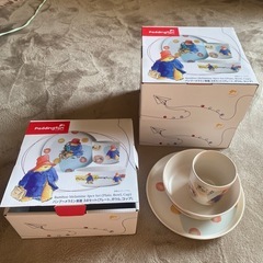 《新品未使用》パディントン　バンブーメラミン食器　3点セットの画像