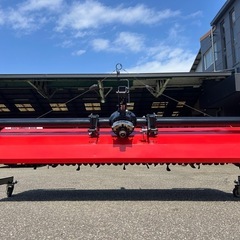 美品　コバシ　ライナーハロー　作業幅2200mm 代かき　代搔き　作業機　トラクター　A2ヒッチ 適応馬力 22～32馬力  PLR221 整地 土引き　水田　ドライブハロー　ハロー　キャスター付き　宮崎　の画像