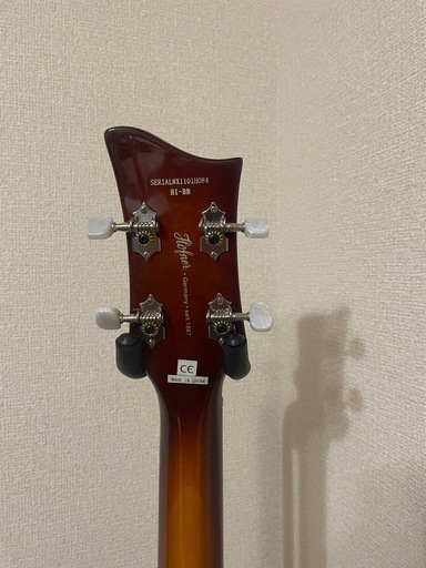 Hofner ヴァイオリンベース HI-BB-PE-SB エレキベース
