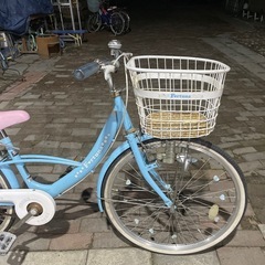 【5881】子供車　24インチ　6,100円（防犯・税込）の画像