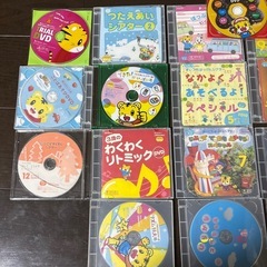 しまじろうDVD31枚.CD1枚　ぷち、ぽけっと、ほっぷ、すてっぷ、じゃんぷの画像