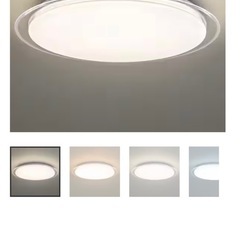 【お値下可】リモコン付きニトリのライトの画像