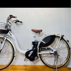 後輪タイヤ新品！ヤマハ PAS With 26インチ 整備済の画像