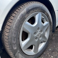 セルシオ　純正ホイールタイヤ　セット４本225/55R17 ４本とも溝ありの画像