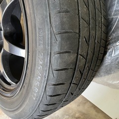 タイヤ、ホイールサイズ　225/55/R17
の画像