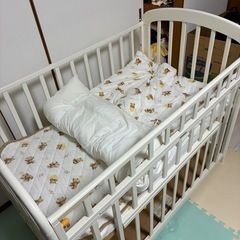 ベビーベッド布団セットの画像