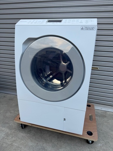 分解清掃済み✨Panasonic ドラム式洗濯機　2022年製　NA-SLX12BR