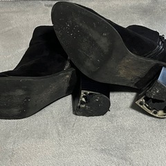  Elvis Luce ショートブーツ 黒の画像