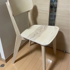 【2脚】IKEA ダイニングチェア  LISABO リーサボーの画像