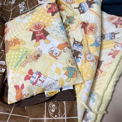 保育園用お昼寝布団　アンパンマンの画像