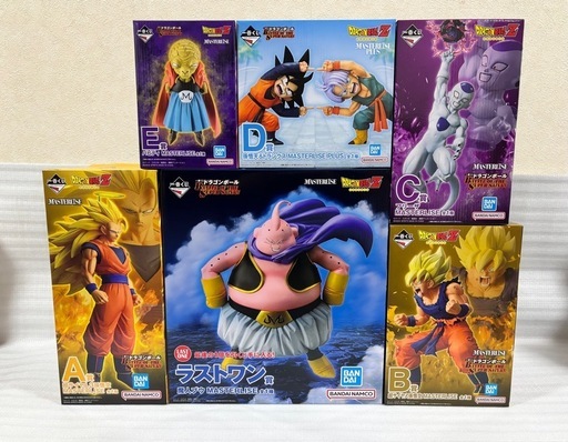 ドラゴンボール　一番くじ　全賞コンプセット　　フィギュア　下位賞