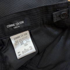 COMME CA ISM フォーマルスーツ 160A 卒業式　卒服 ブラックの画像