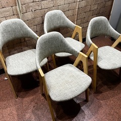 『受け渡し者決定』ダイニングチェア4脚セットの画像