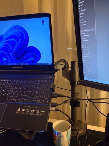 BenQ モニター 23.8インチ モニターアーム付き