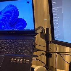 BenQ モニター 23.8インチ モニターアーム付きの画像