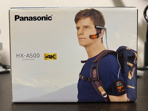【新品未使用】Panasonic   HX-500 4Kウェアラブルカメラ